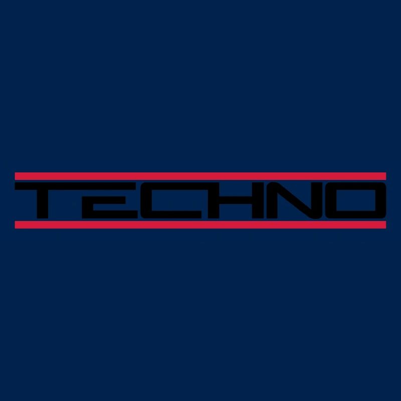 Barres techno rouges
