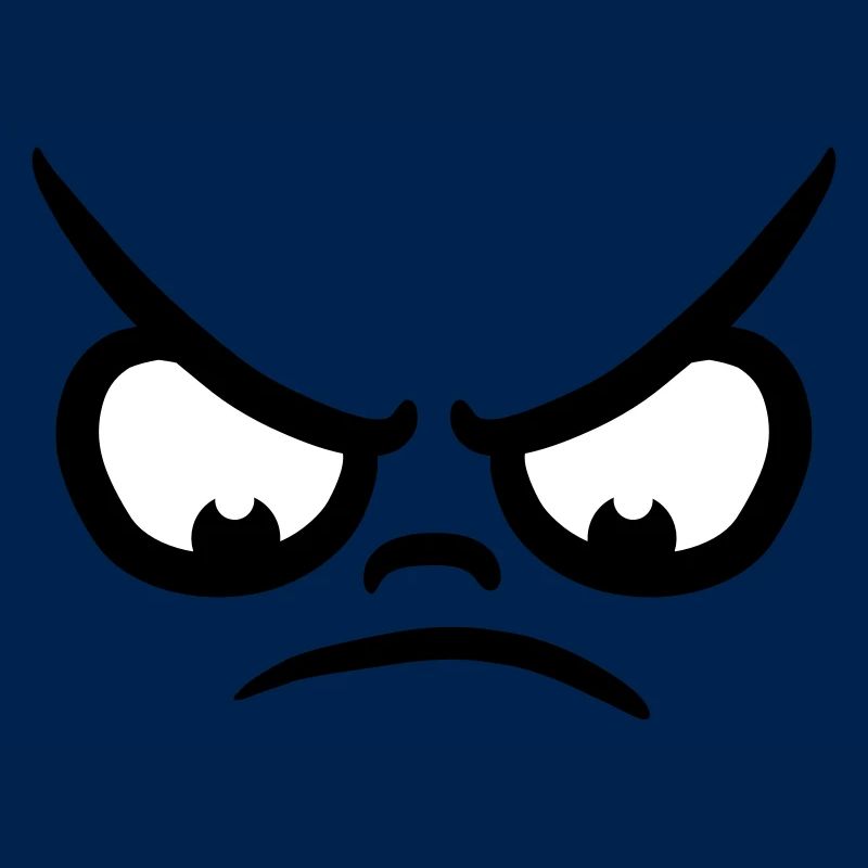 Angry Comic Face