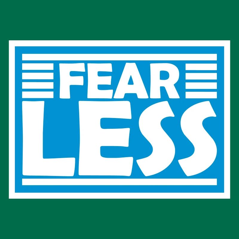 fearless Text Quote Design