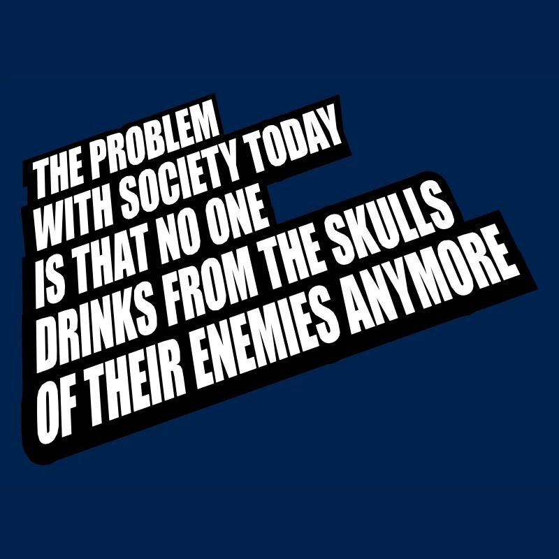 drinks from enemies skulls