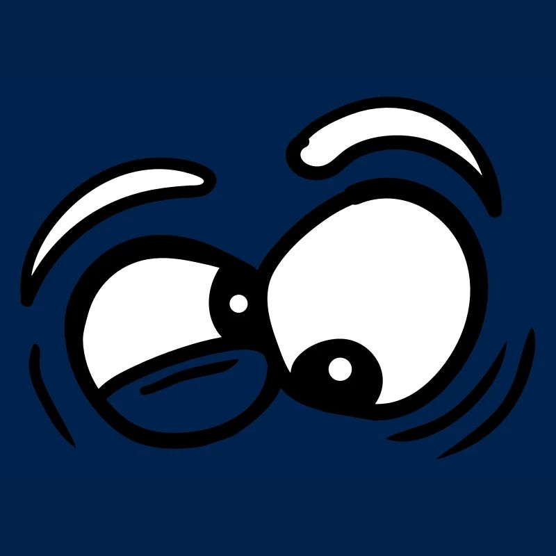 Eyes squint laugh grimace crazy crazy face comic c