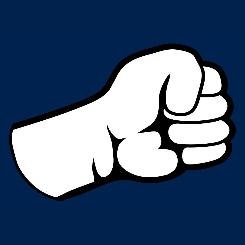 Poings à la main de conception