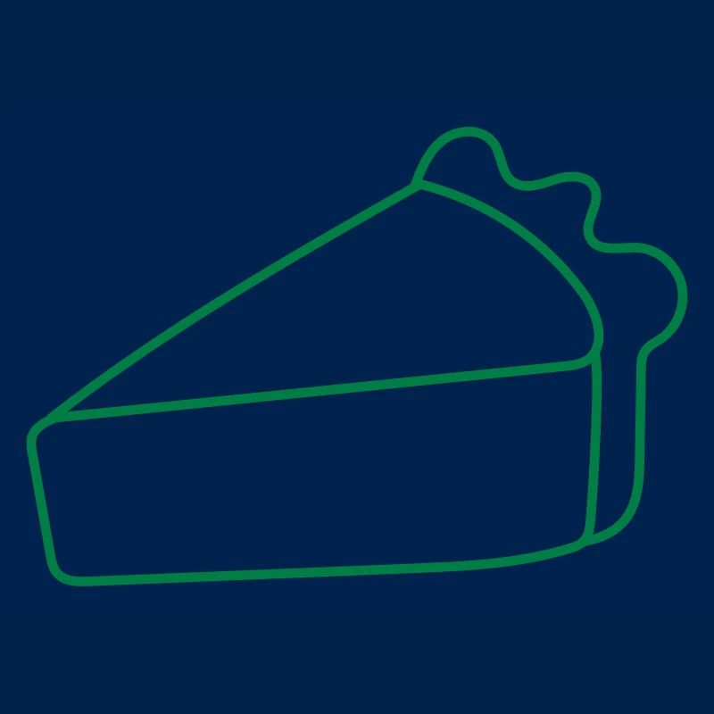 Ein einziges Stück Kuchen