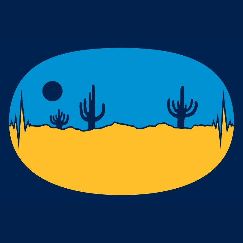 Skyline Frequenz Wüste Landschaft