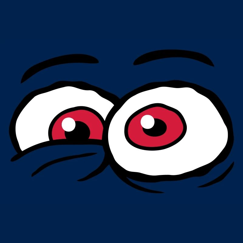 Comic Eyes Crazy Design