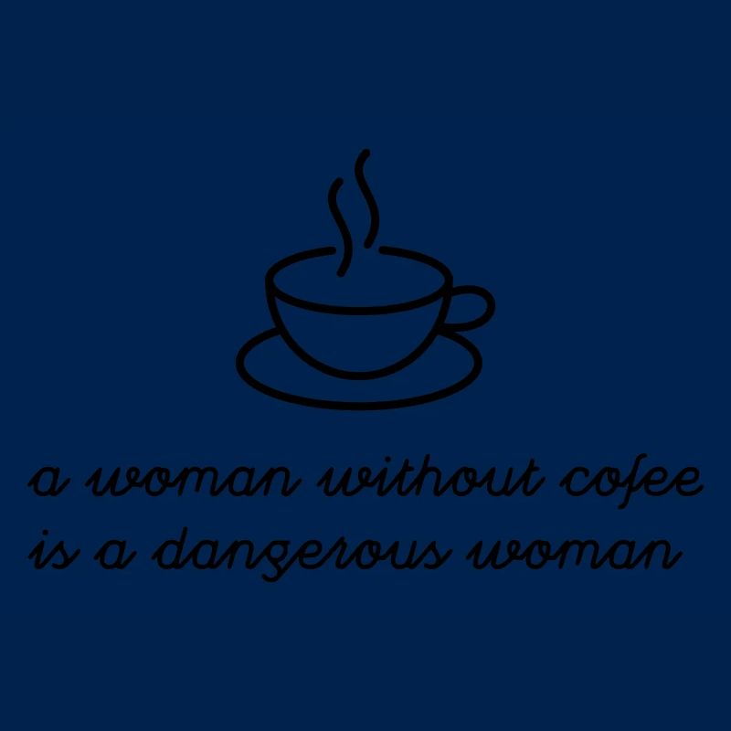 Frau ohne Kaffee