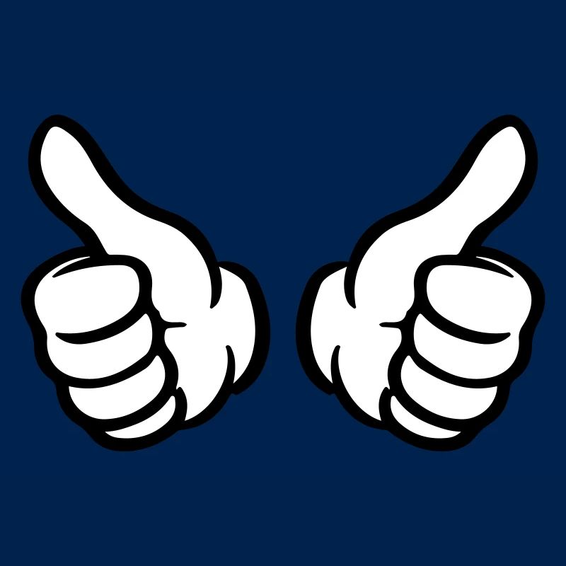 pouces levés main comme