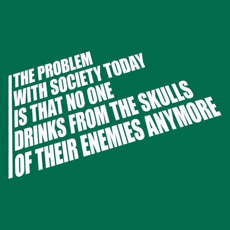 drinks from enemies skulls