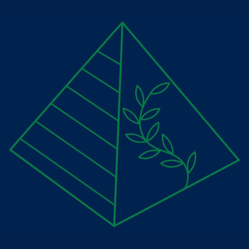 Pyramide à croissance florale