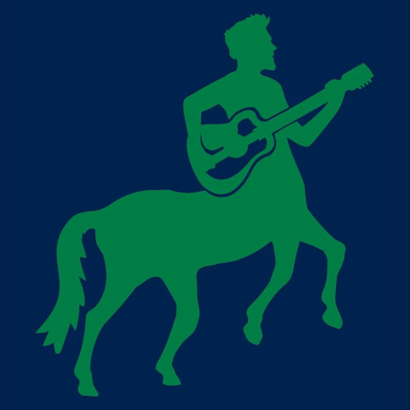 Cool Guitar Centaur Centaur Mythical Creature Man Horse