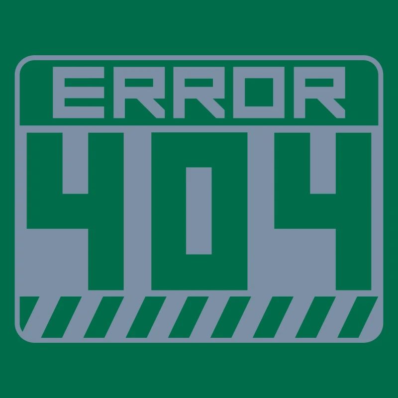 Warnung Schild Error 404