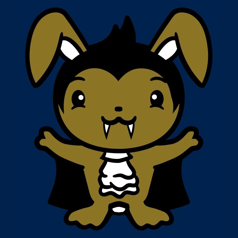 Bunny Vampire Sharp Long Teeth Halloween Costume