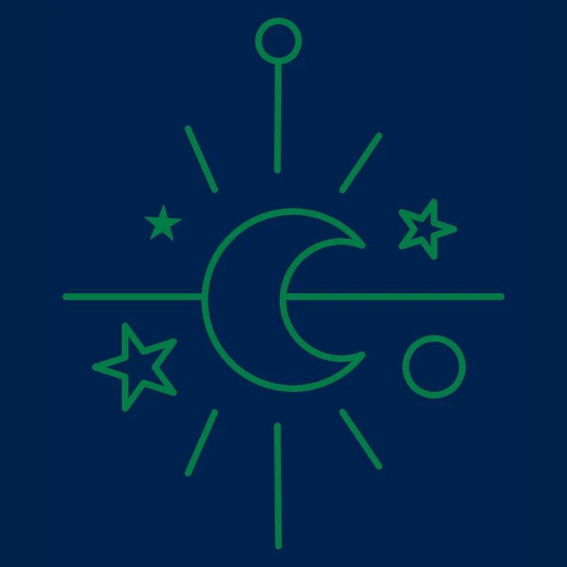 BOHO Central crescent moon