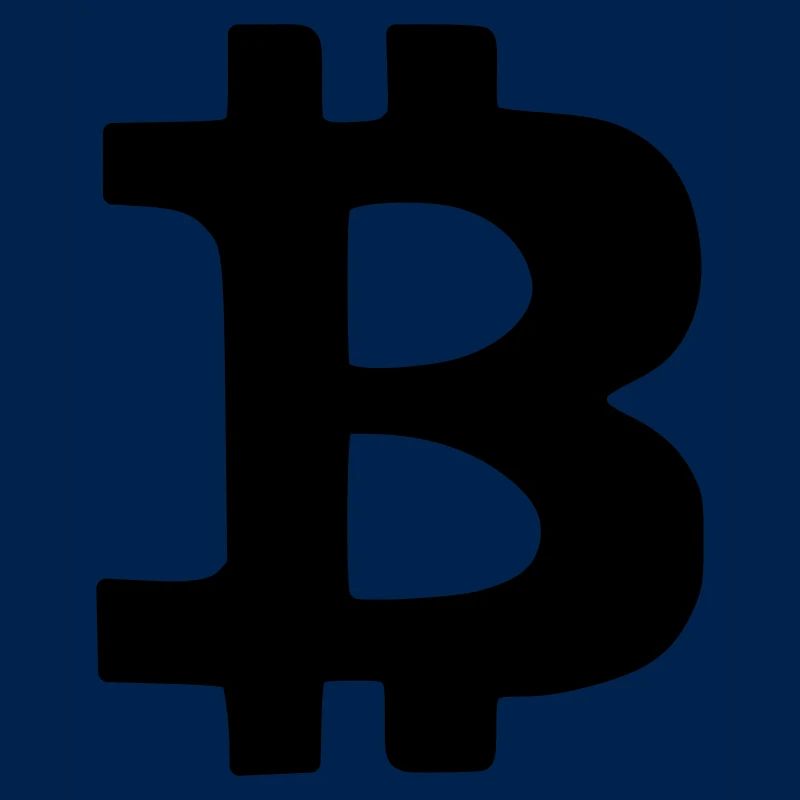 Bitcoin Krypto Währung virtuellen Lebens Vector