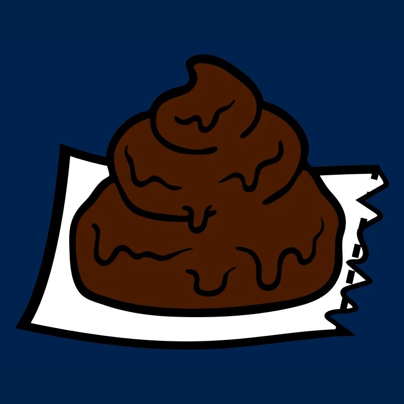 haeufchen comic heap shit torn off stueck