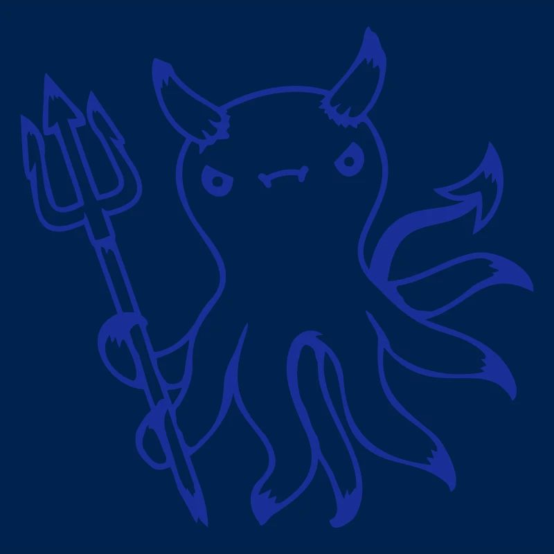 Octopus Devil Hell Satan Evil Purgatory Naughty
