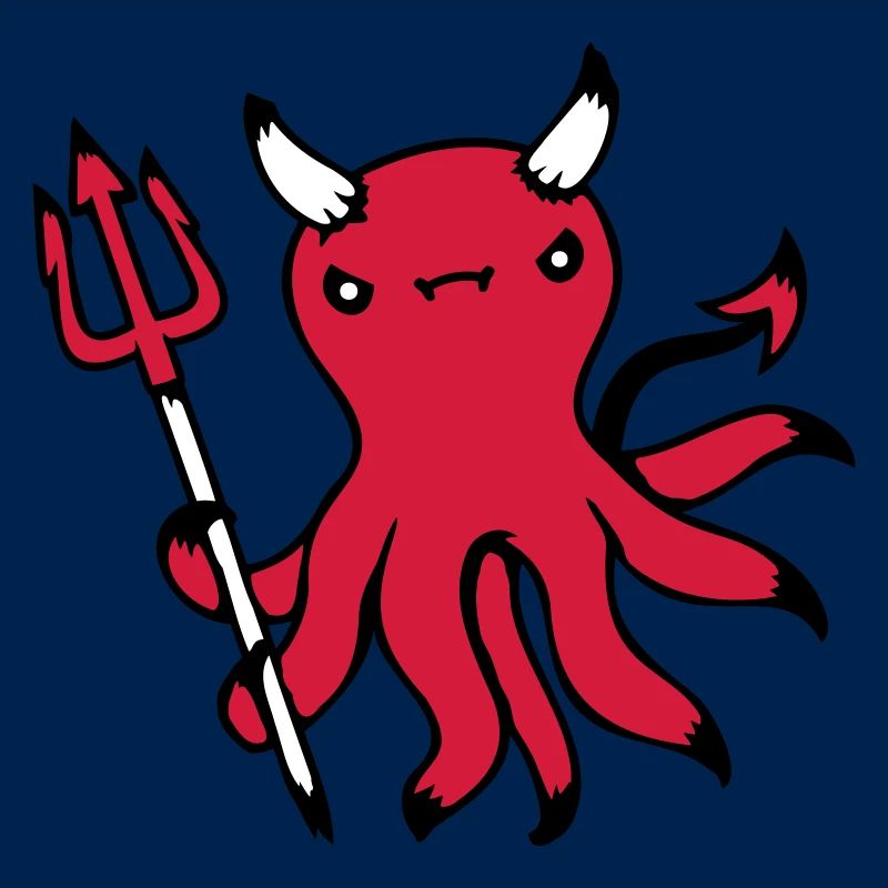 Octopus Devil Hell Satan Evil Purgatory Naughty