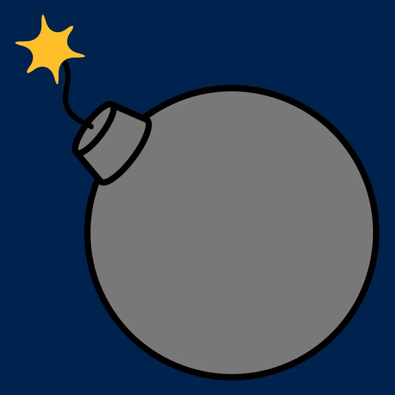 burned round ball sphere circle text b