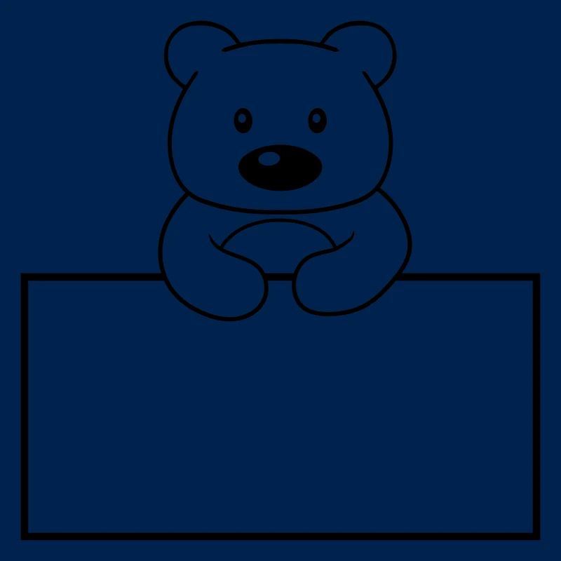 frame name shield text write teddy grizzly ba