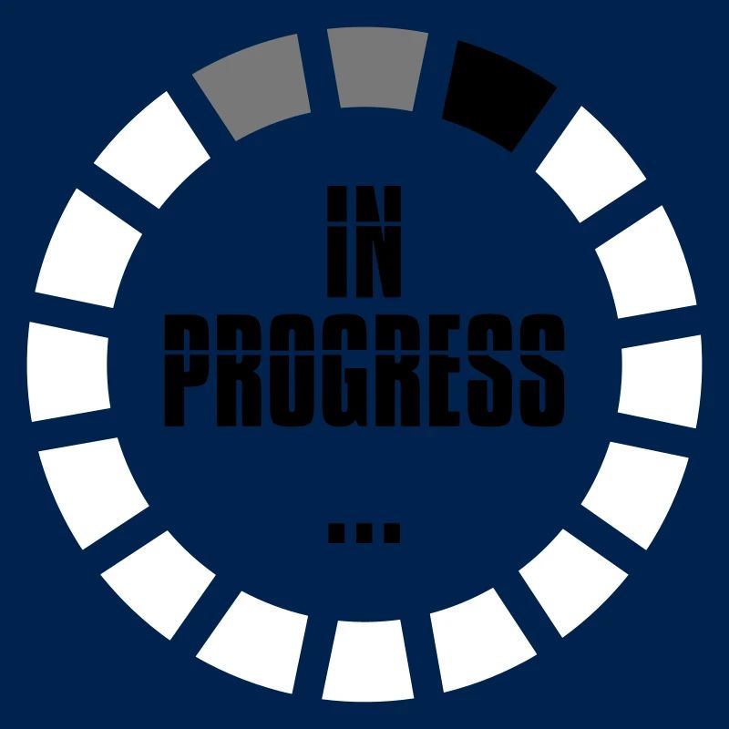 in progress loading zeichen ring kreis lade wird a