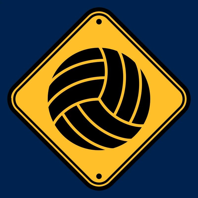 shield warning danger caution danger volleyball ro