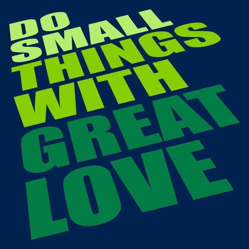 Zitat do small things