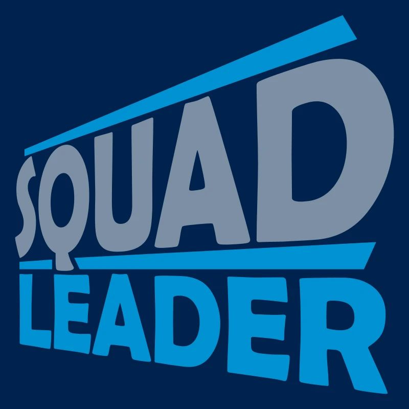 Chef de l’escouade du logo de conception