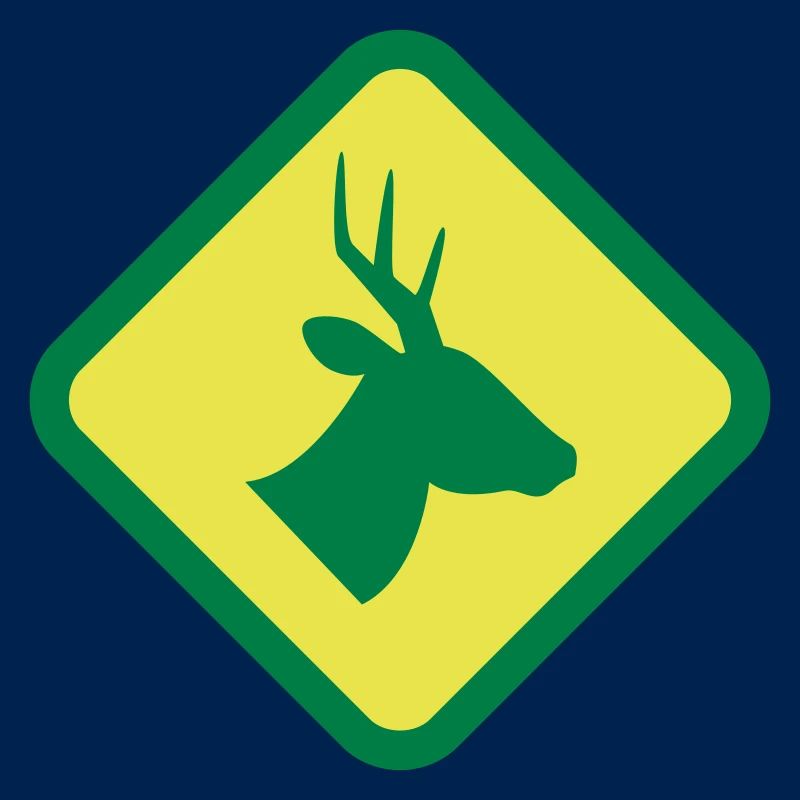 Warning deer