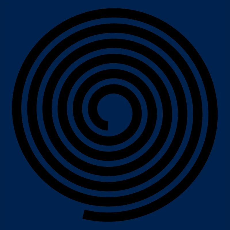 Spirals pattern vector template