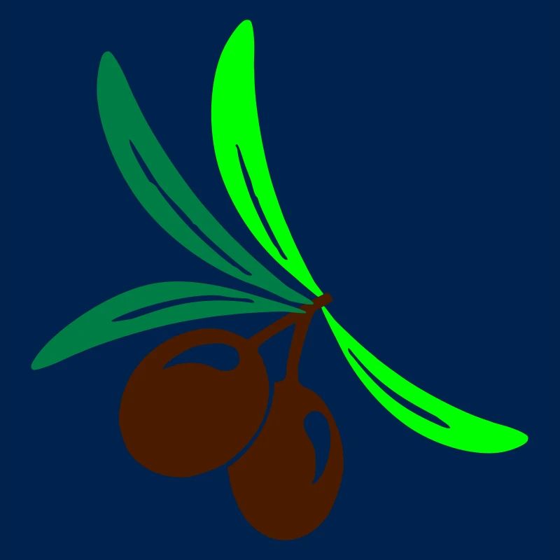 Olive 2 brin de feuille d’huile d’olive