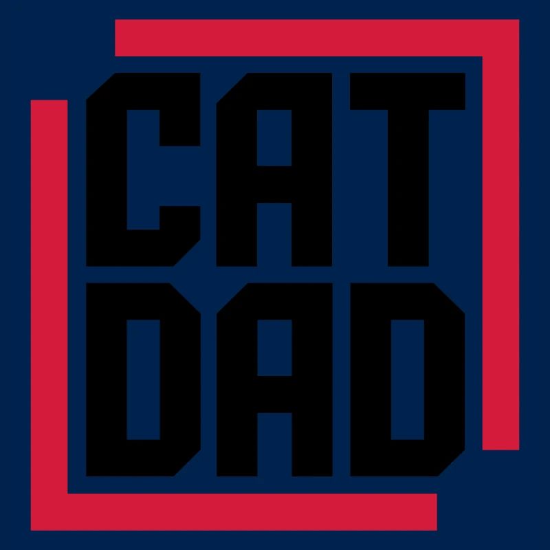 Conception du logo Cat Dad