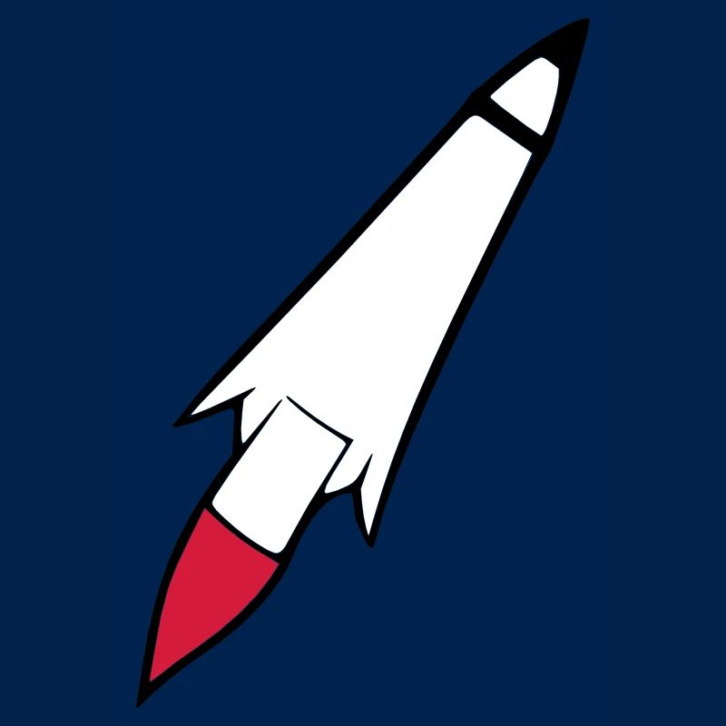 Vecteur de vol spatial spatial de fusée spatiale