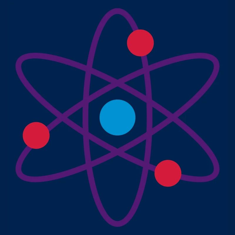 Atom Physics Symbol