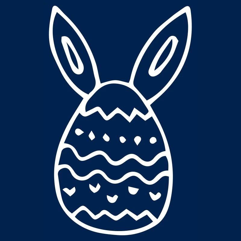 Easter egg with rabbit ears gift idea Easter gift