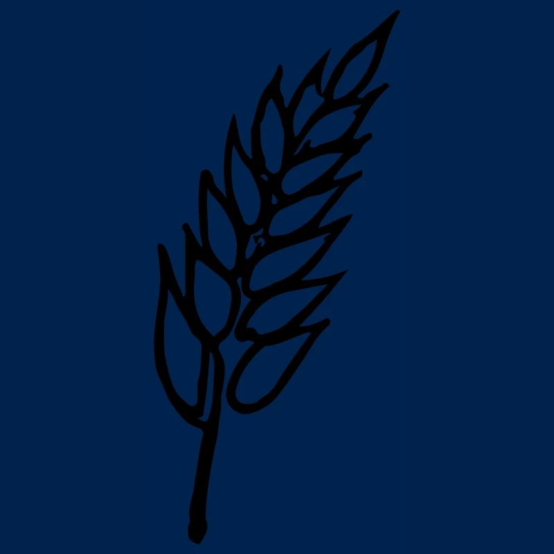 Wheat Illustration Bread Baker Gift Idea