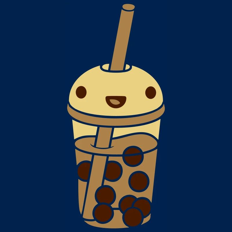Anime Face Bubble Tea