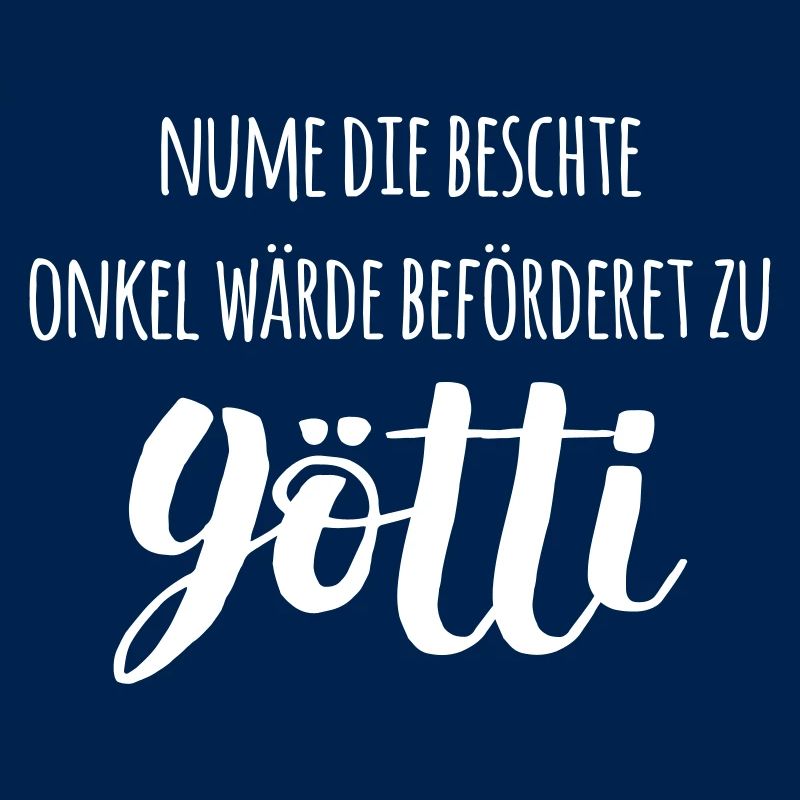 Schweizerdeutsch Bester Onkel wird Patenonkel