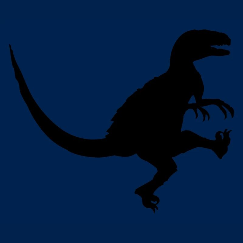Dancing attacking Raptor T -Rex