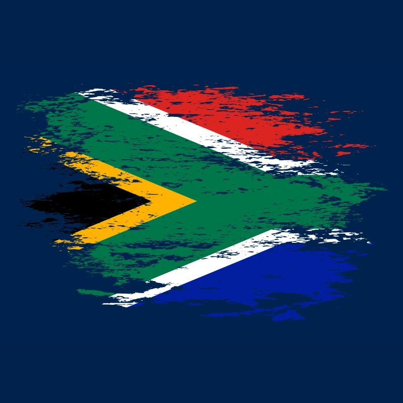 Drapeau de l’Afrique du Sud utilisé