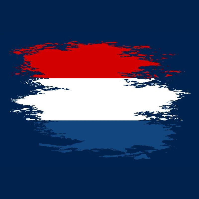 Drapeau hollandais utilisé design