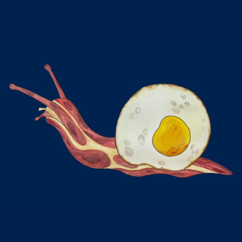 Bacon Roll Bacon and egg Fried Egg