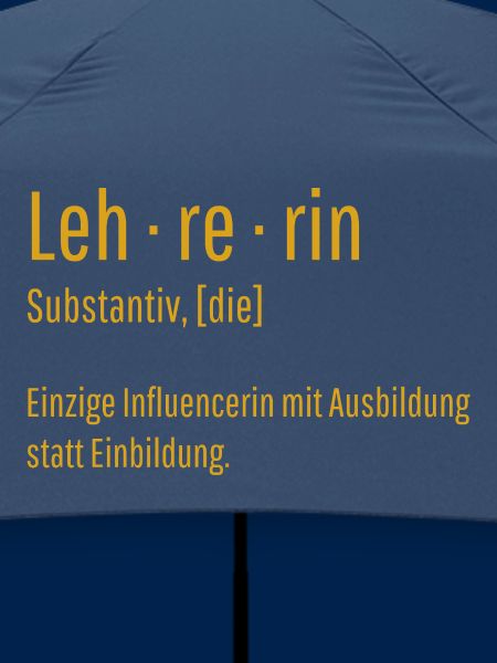 Lehrerin Substantiv Influencerin Schule Geschenk
