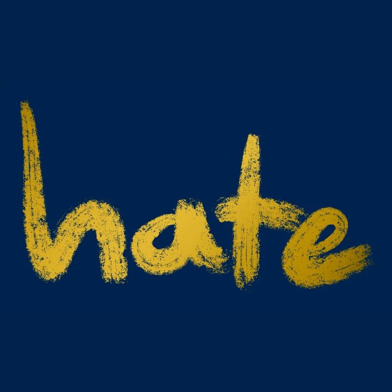 Hate Text Gold