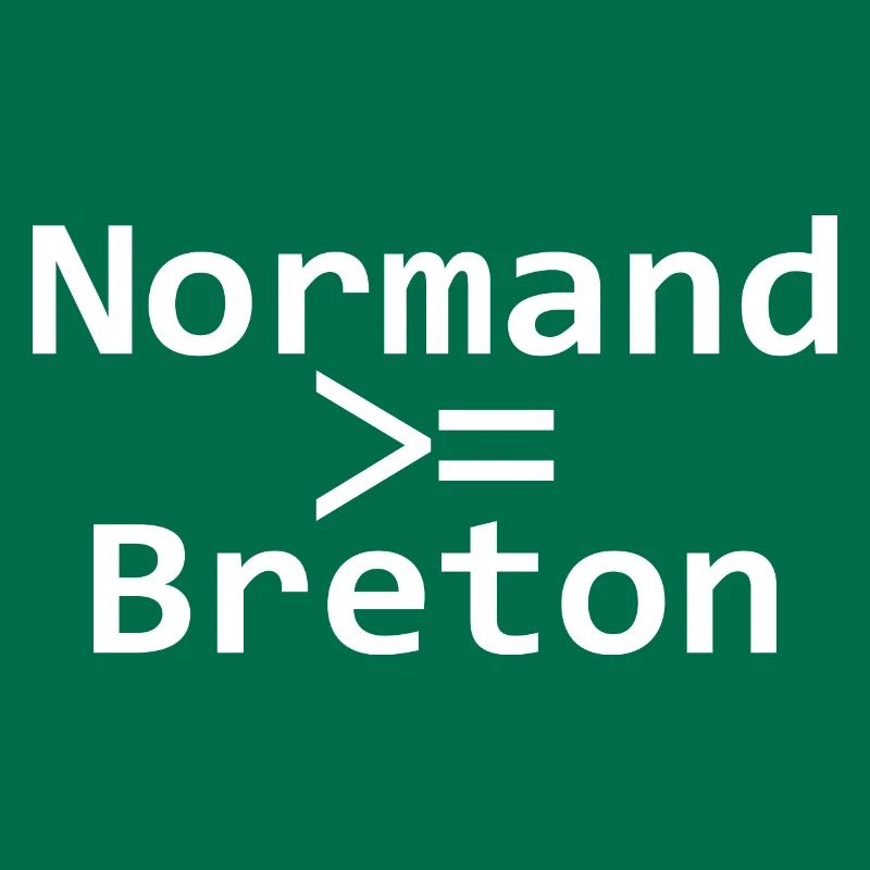 Normannisch größer oder gleich Bretonisch