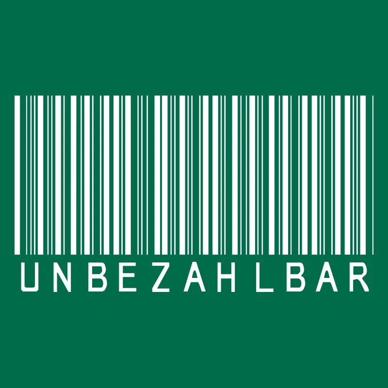 Code-barres PRICELESS blanc