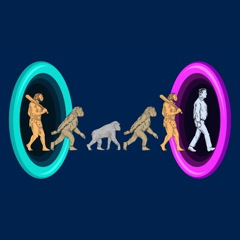 Evolution through portals