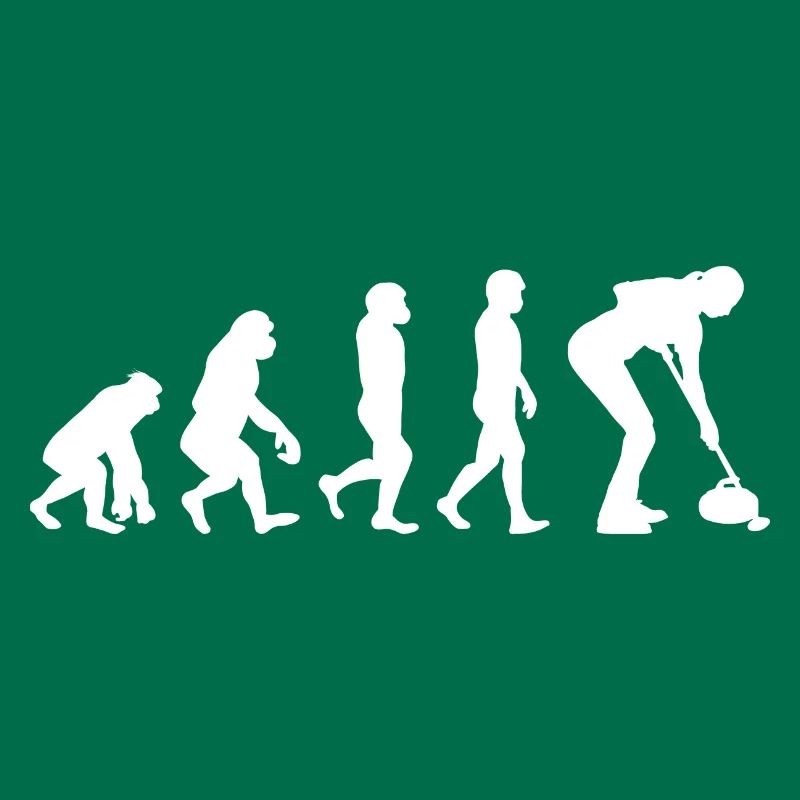 Curling Kehrfächer Winter Eissport Evolution