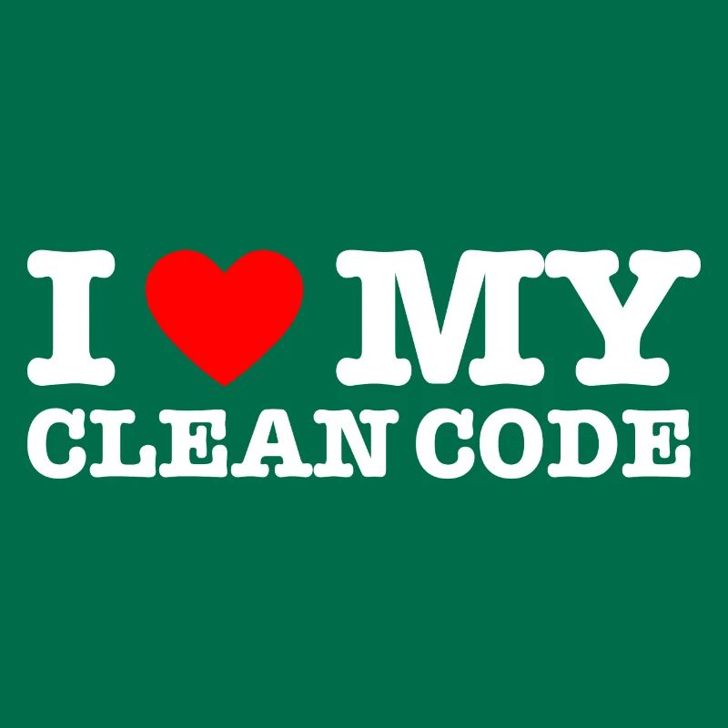 I Heart My Clean Code - Funny Gift Programer