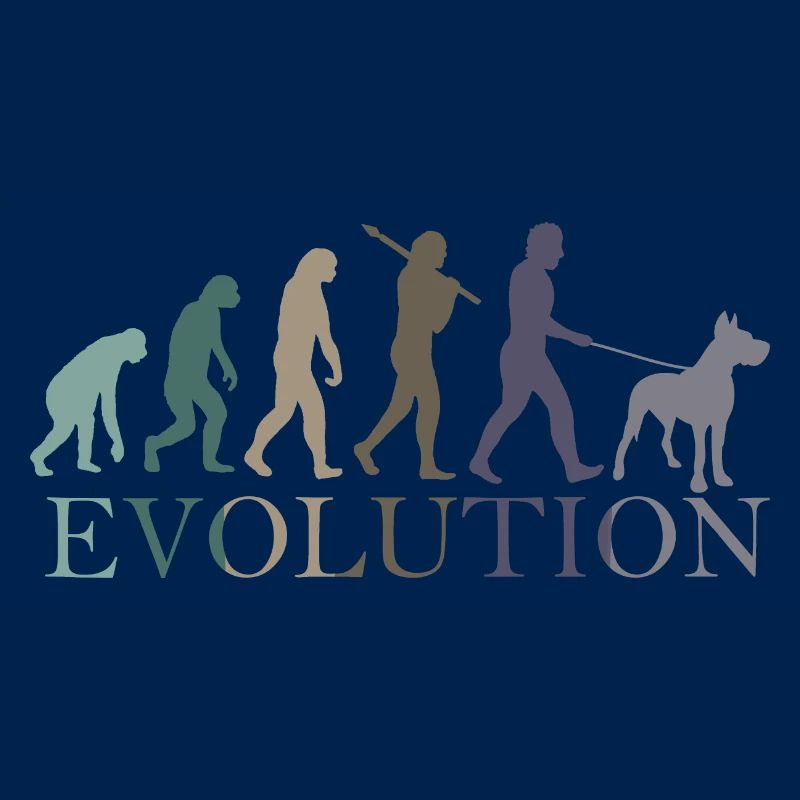Die Evolution der Deutschen Dogge