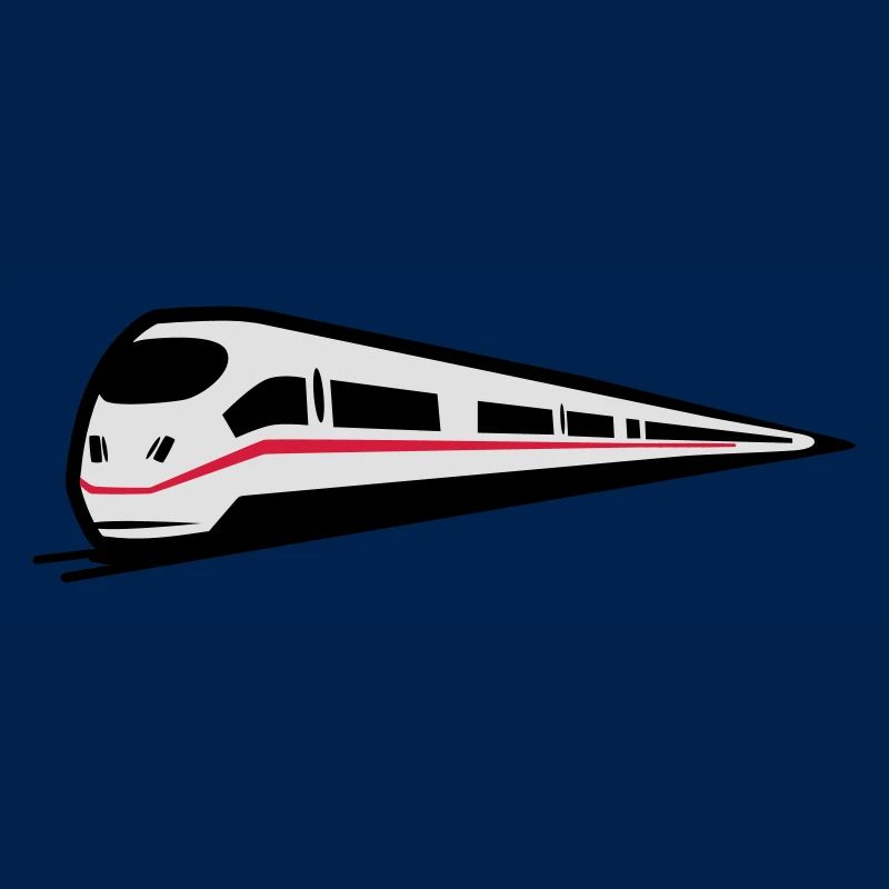 Glace de chemin de fer train